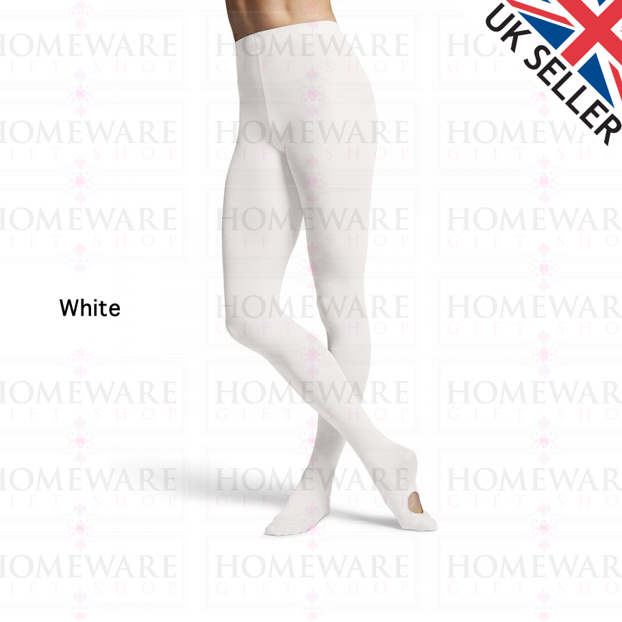 BLOCH GIRLS CONVERTIBLE BALLET DANCE TIGHTS PINK TAN BLACK WHITE COFFEE